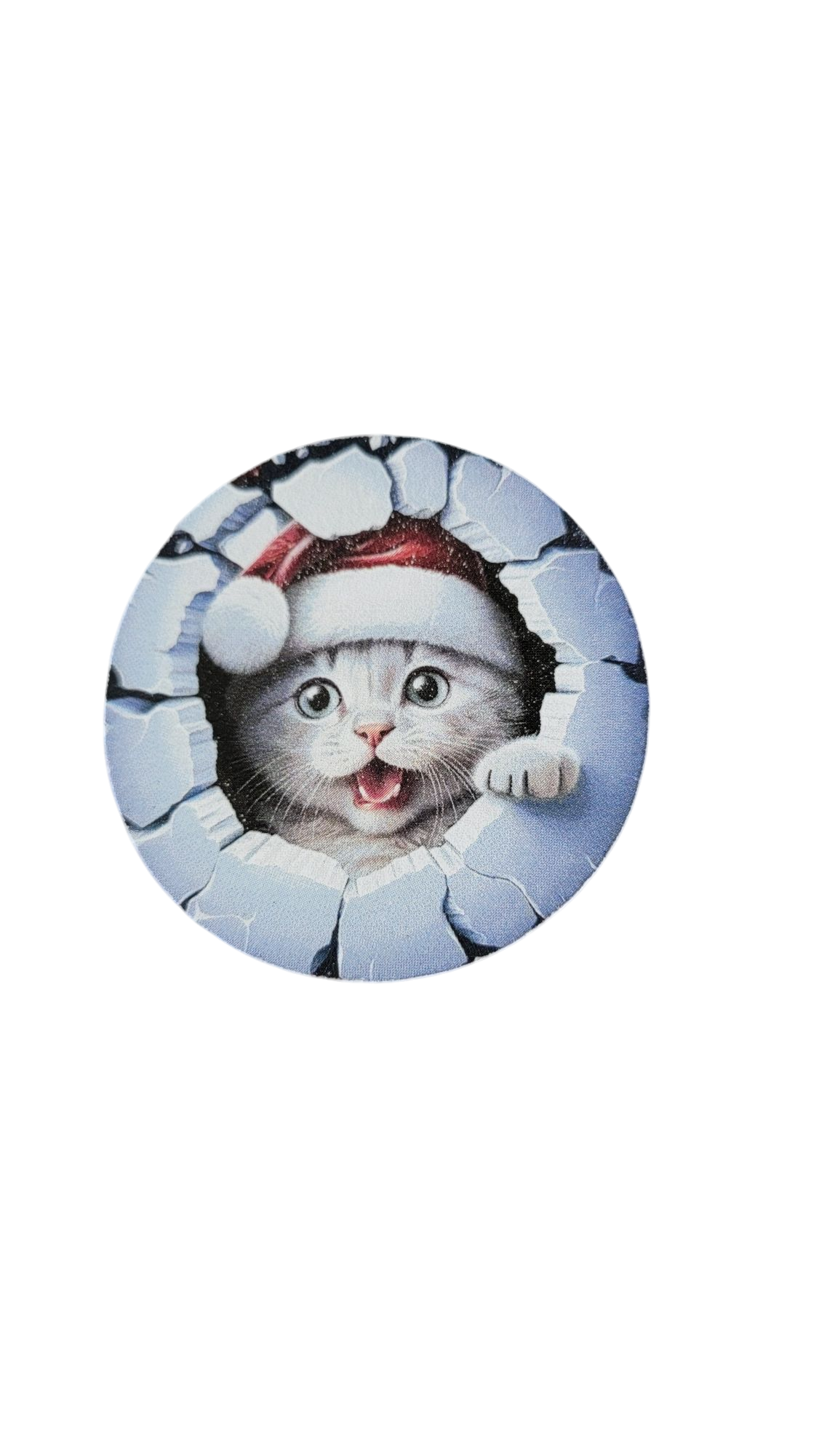 Santa Kitty Air Freshener