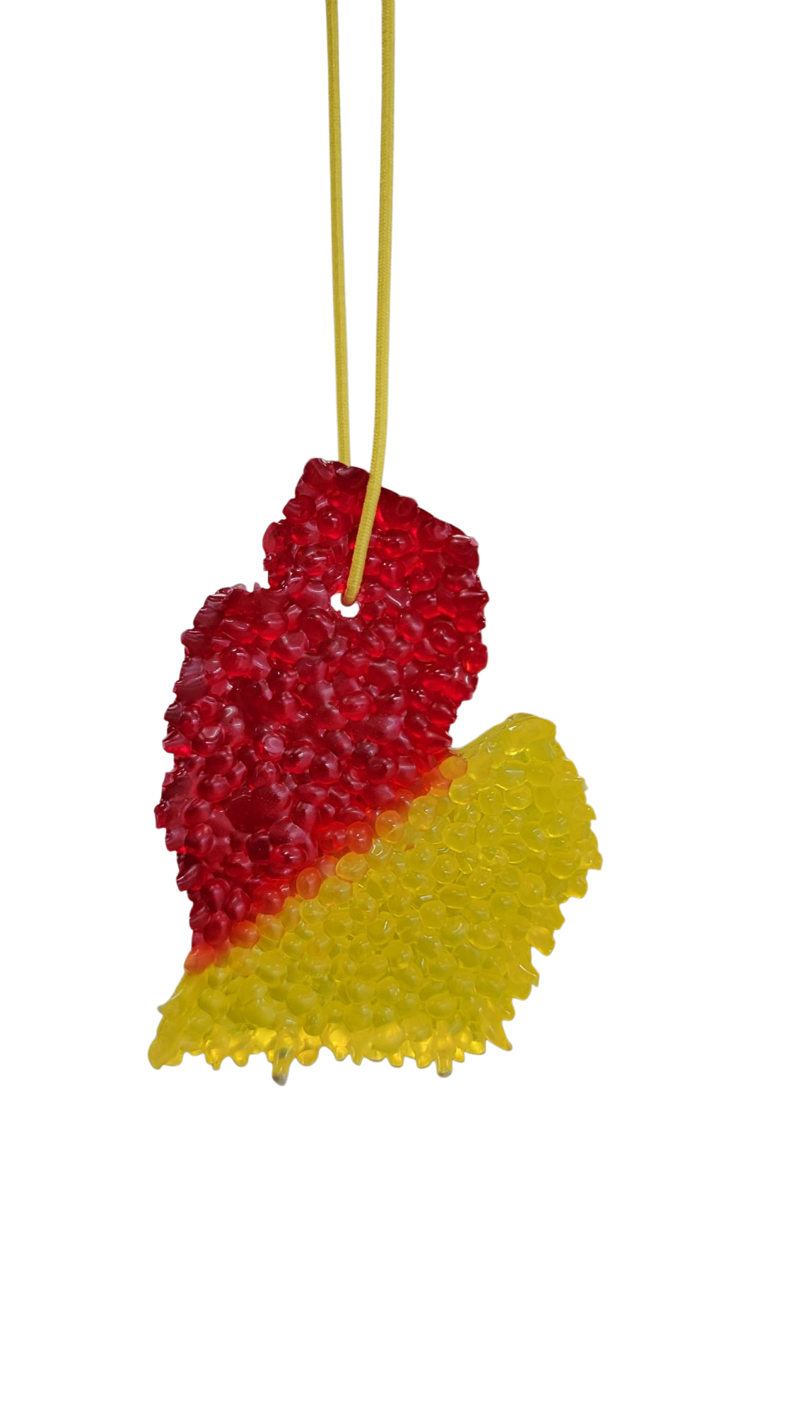 Team Spirit - Crimson & Gold Michigan Mitten Air Freshener