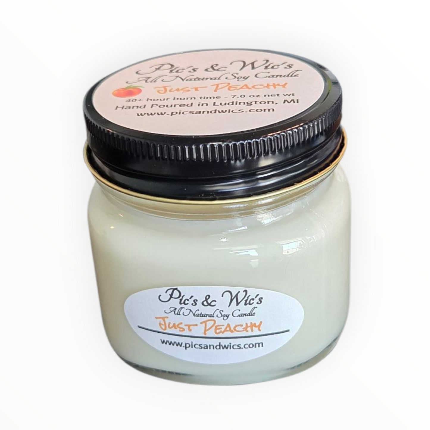 Just Peachy Soy Candle