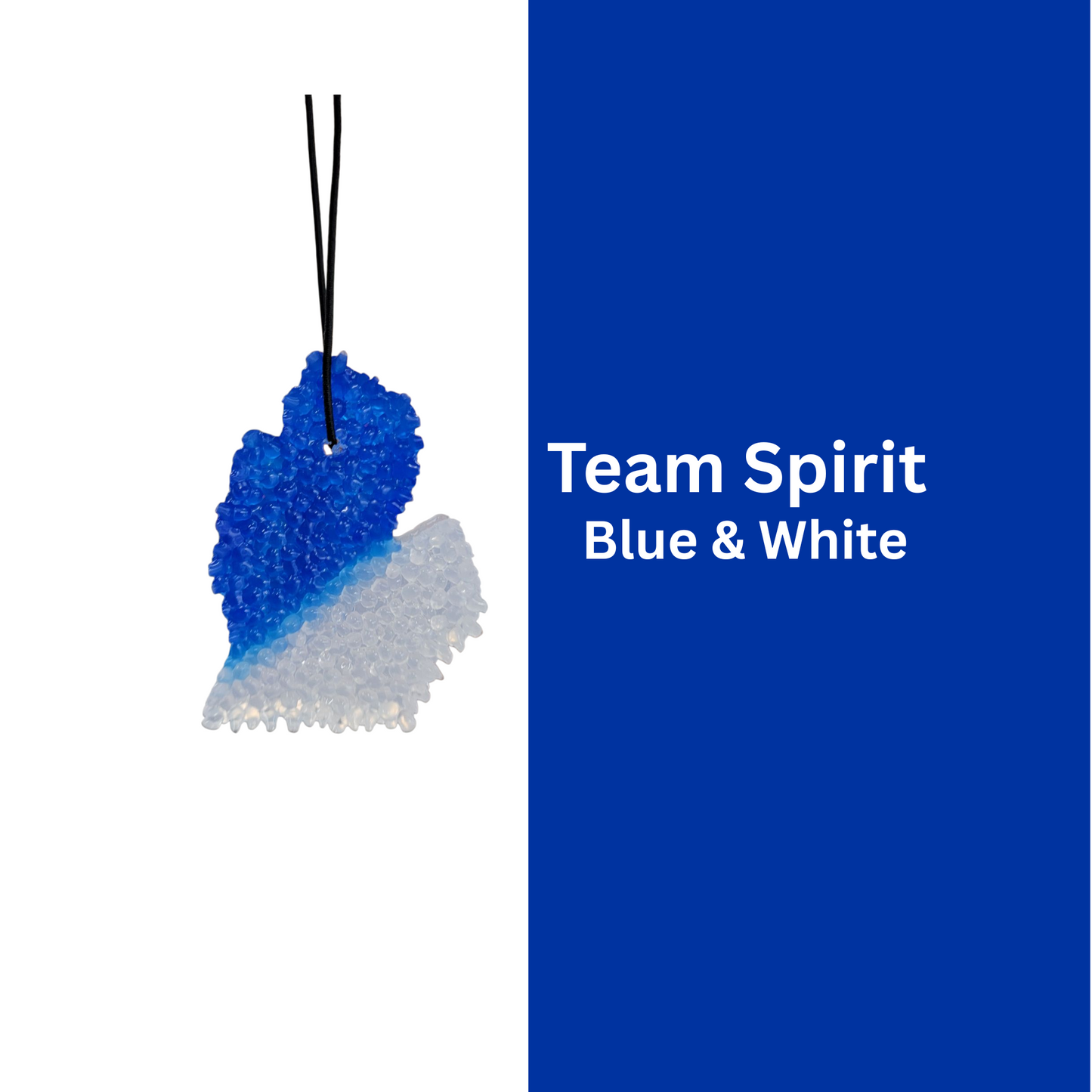 Team Spirit - Blue & White Michigan Mitten Air Freshener