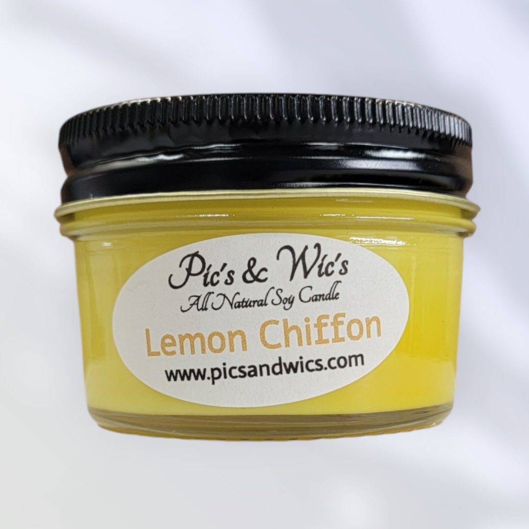 Lemon Chiffon Soy Candles