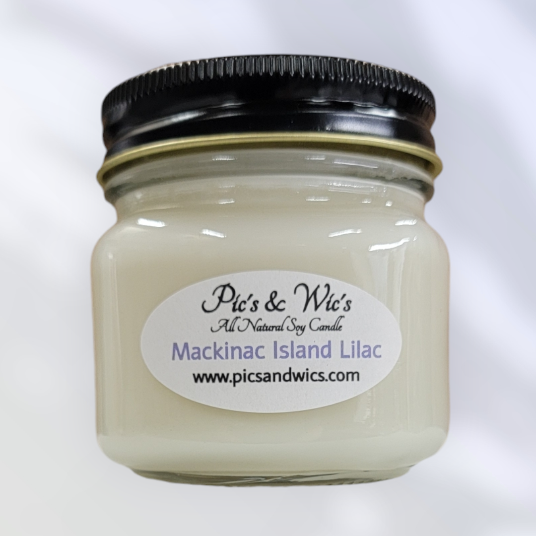Mackinac Island Lilac Soy Candle