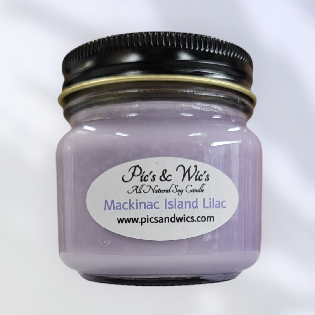 Mackinac Island Lilac Soy Candle