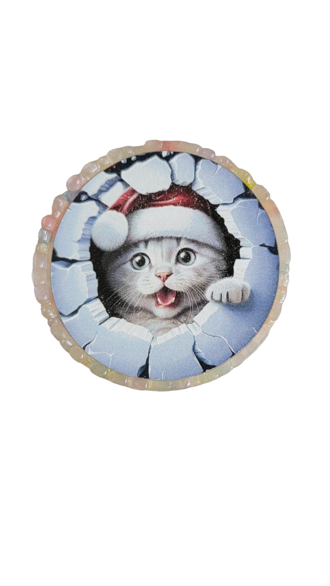 Santa Kitty Air Freshener