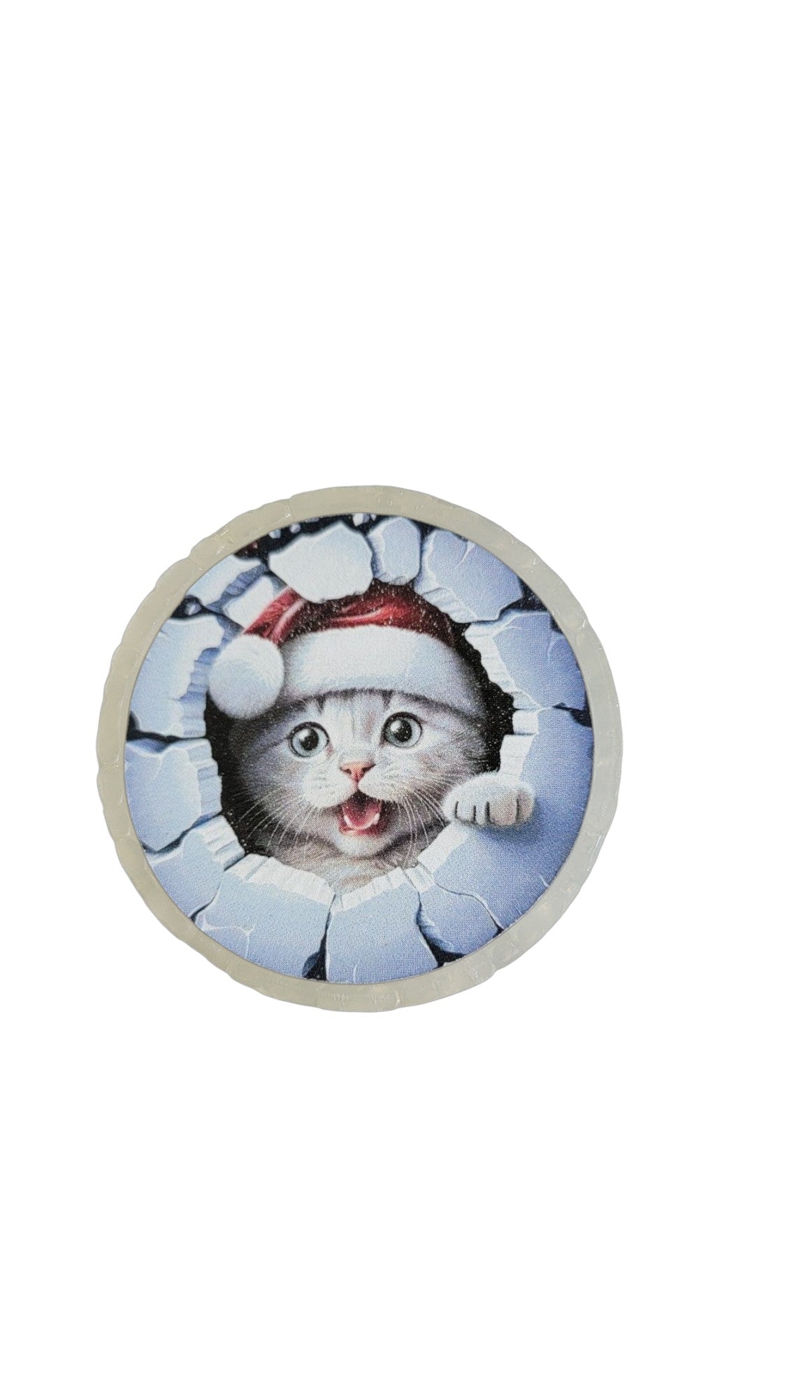 Santa Kitty Air Freshener