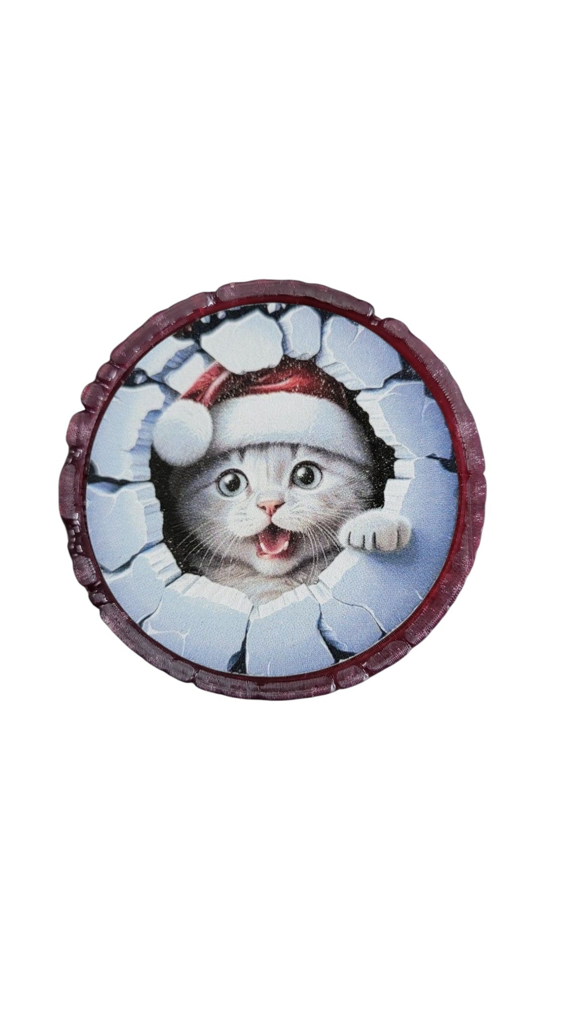 Santa Kitty Air Freshener