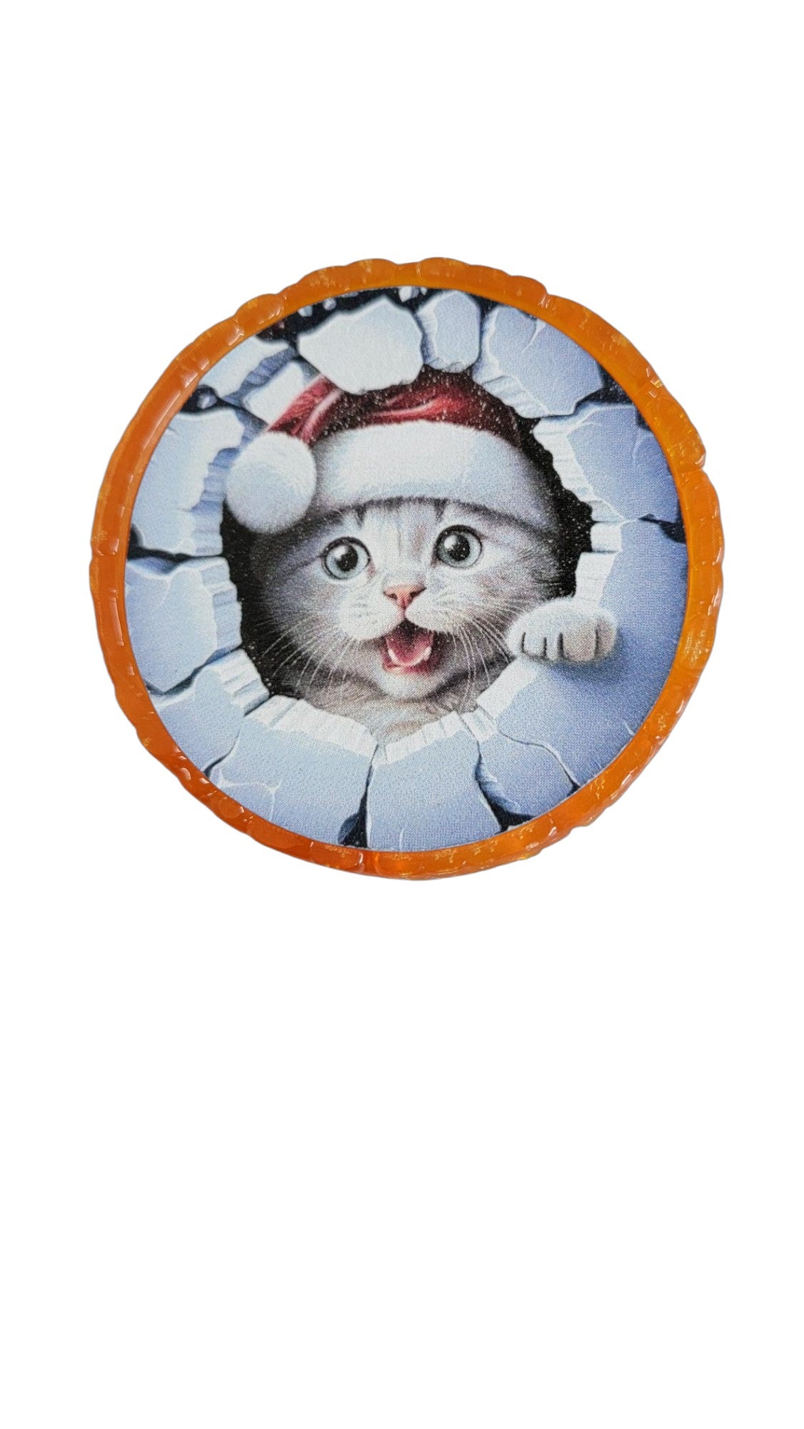 Santa Kitty Air Freshener