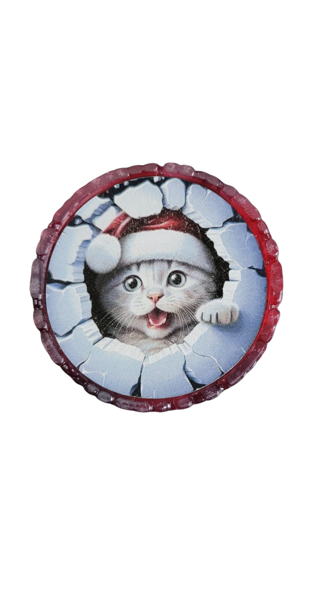 Santa Kitty Air Freshener
