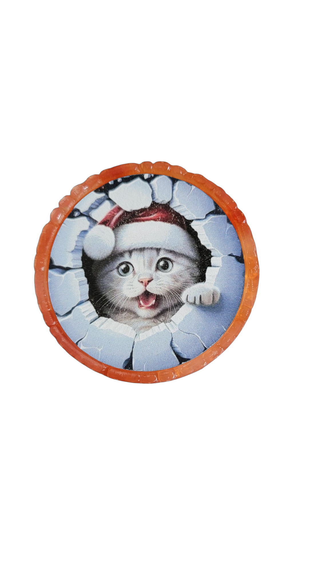 Santa Kitty Air Freshener