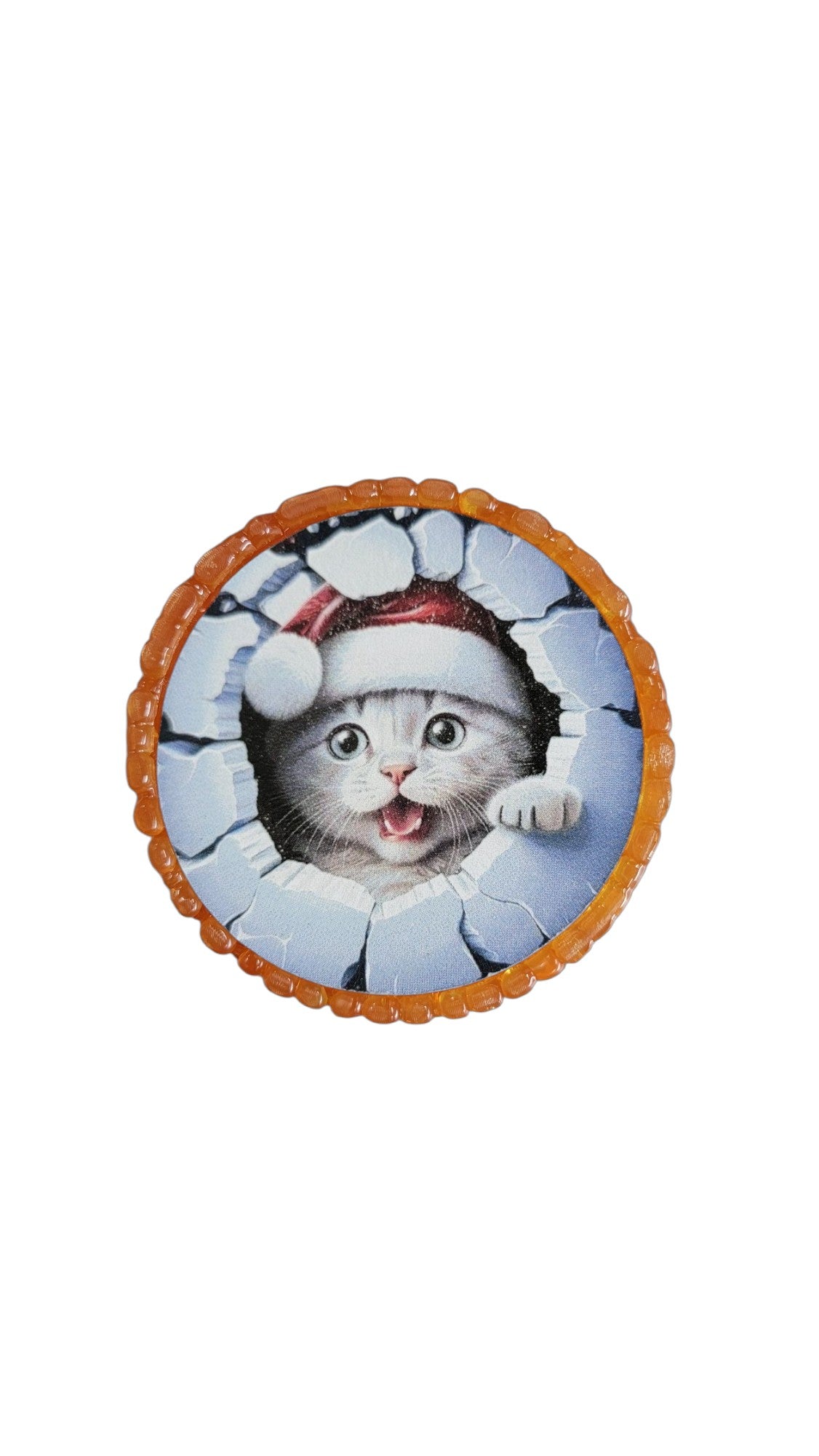 Santa Kitty Air Freshener