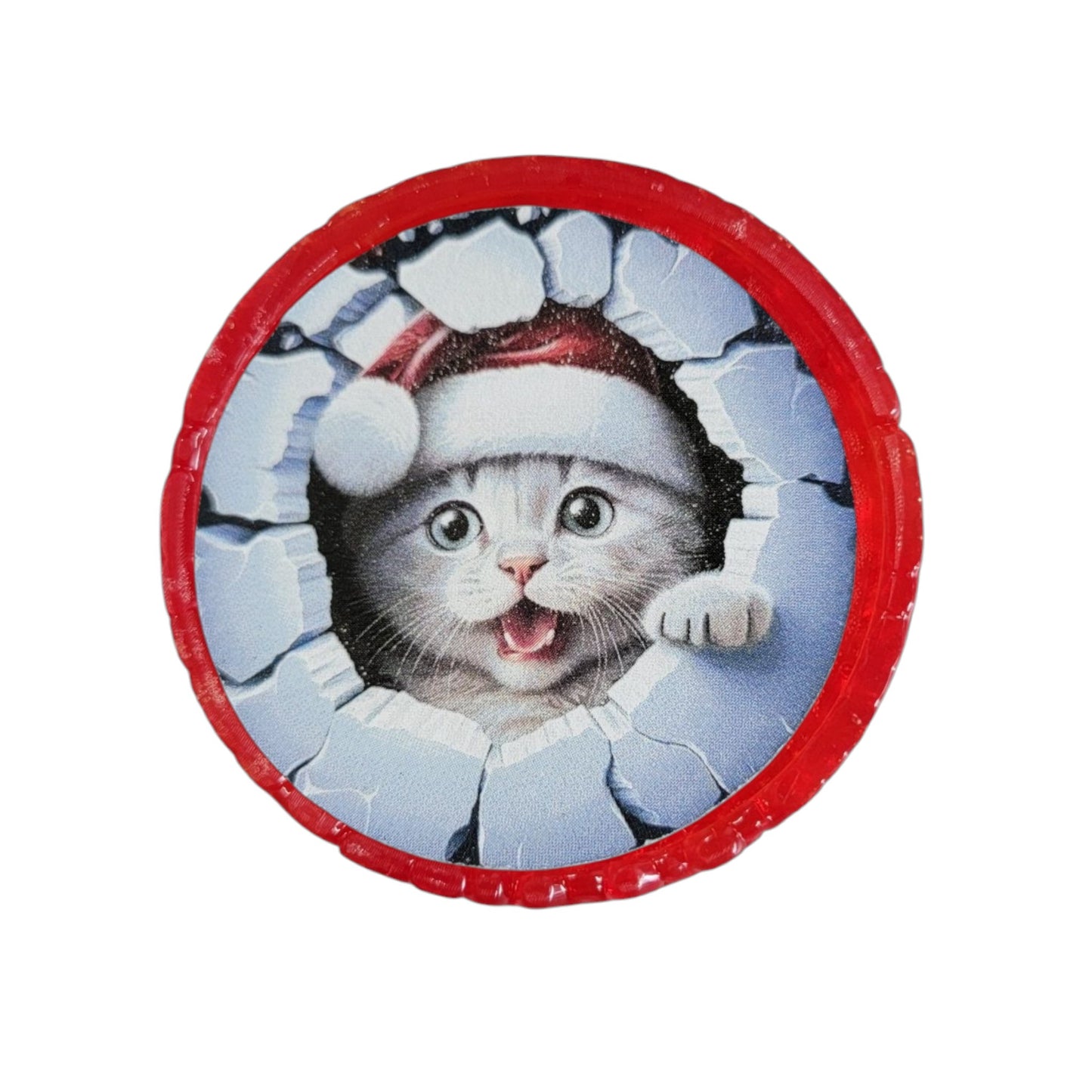 Santa Kitty Air Freshener