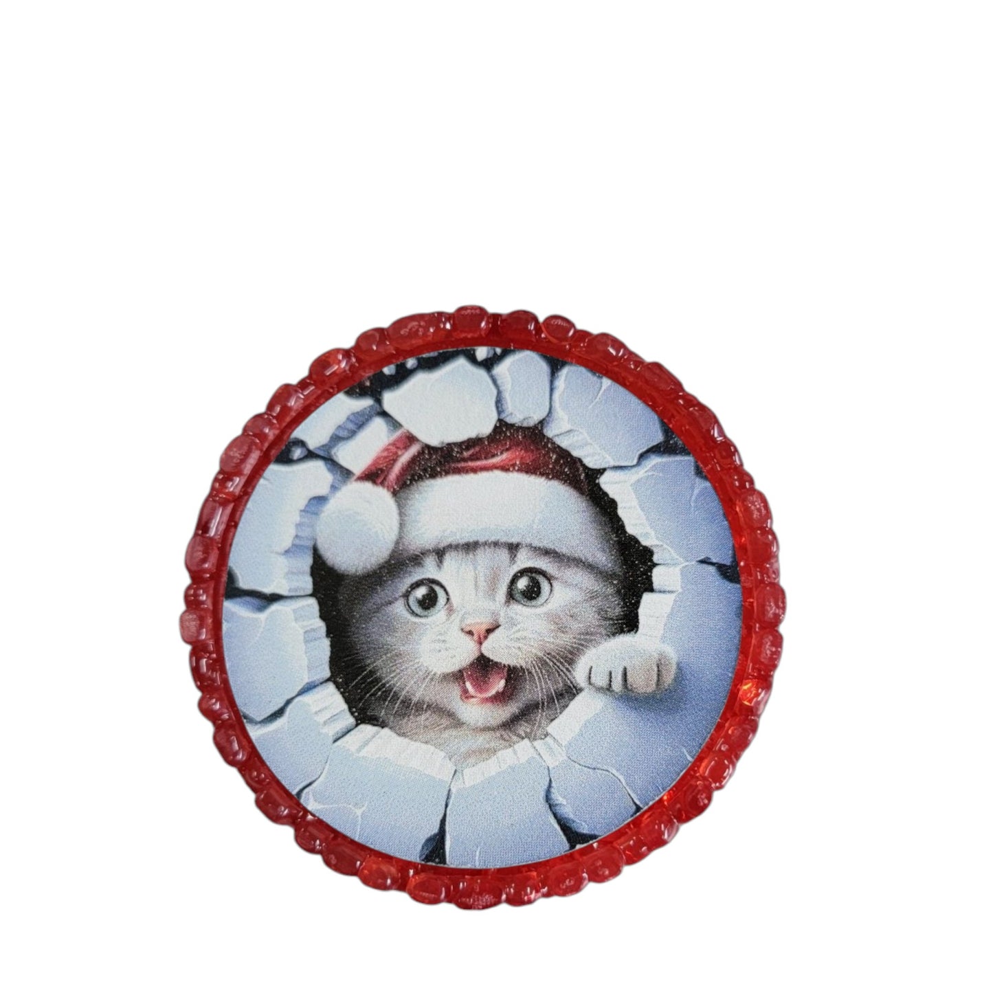 Santa Kitty Air Freshener
