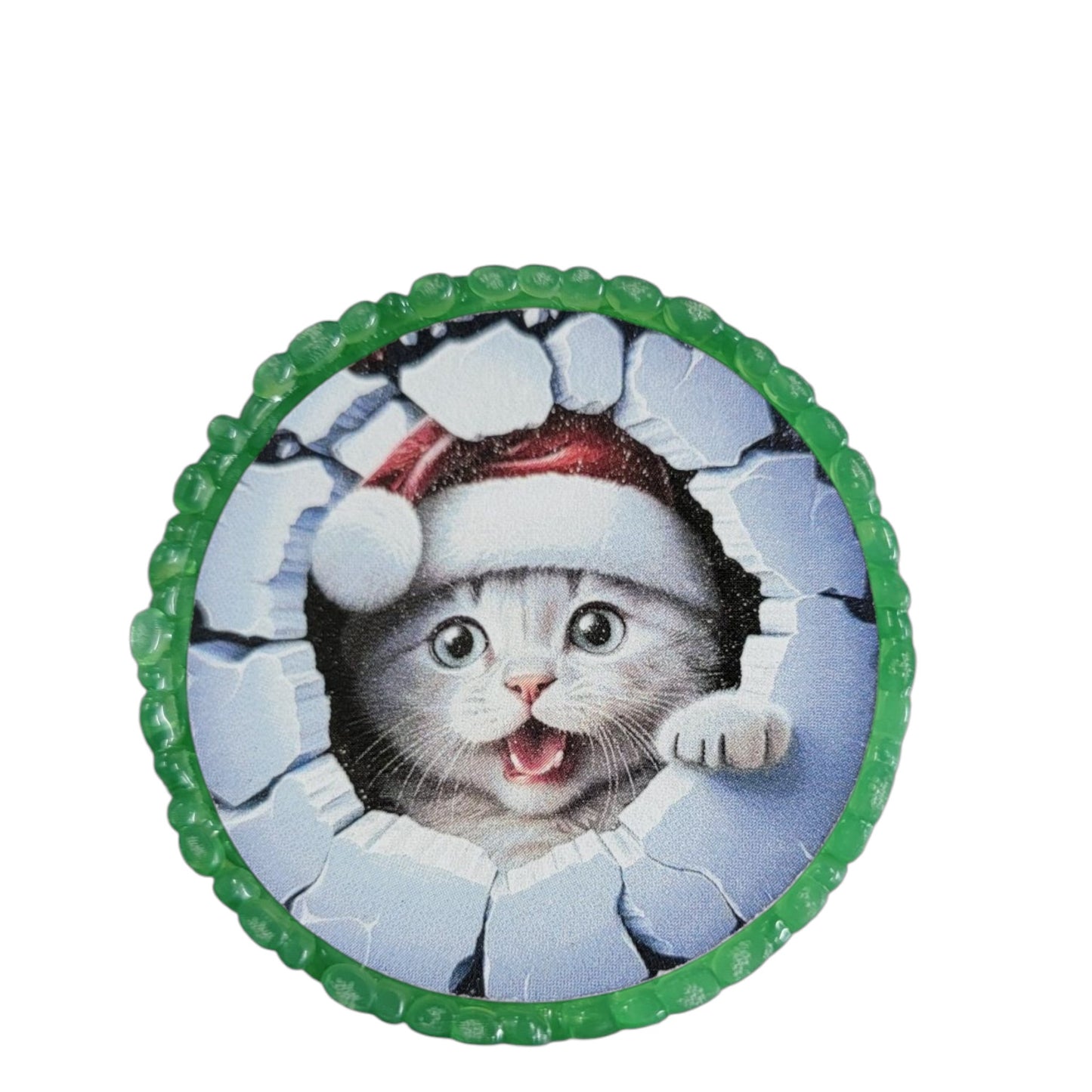 Santa Kitty Air Freshener