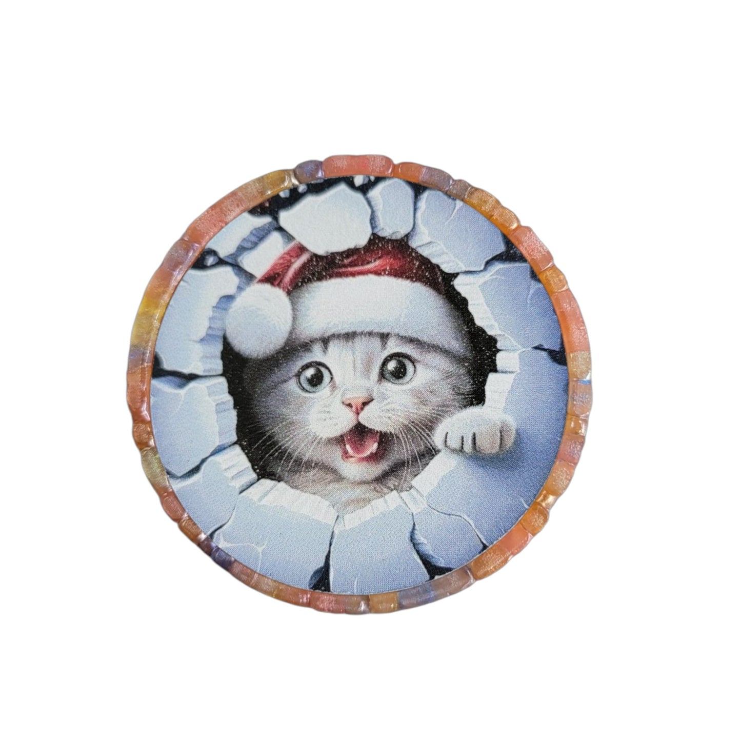 Santa Kitty Air Freshener