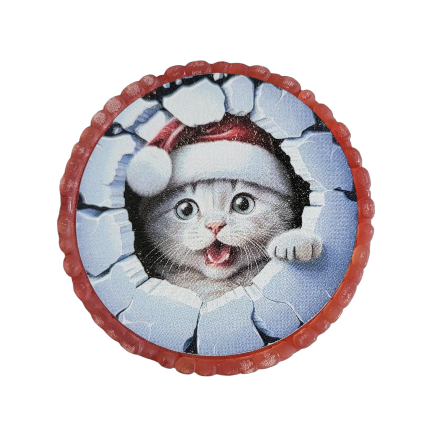 Santa Kitty Air Freshener