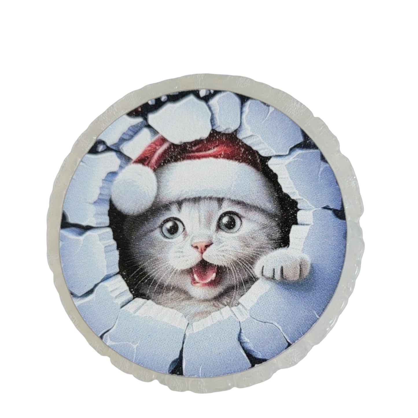 Santa Kitty Air Freshener