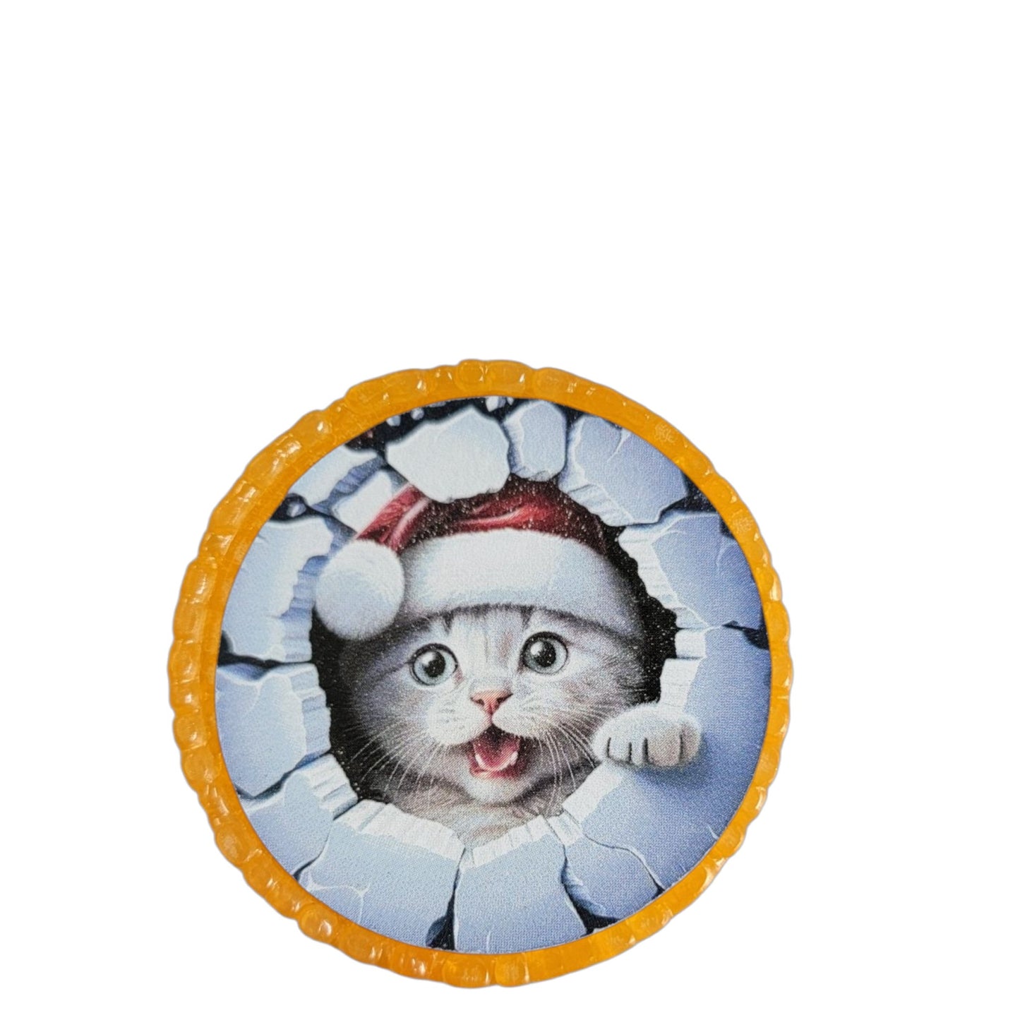 Santa Kitty Air Freshener