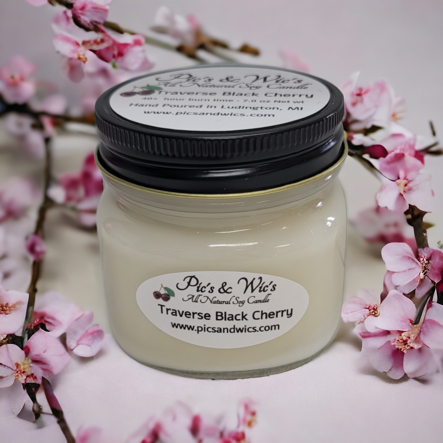 Traverse Black Cherry Soy Candle