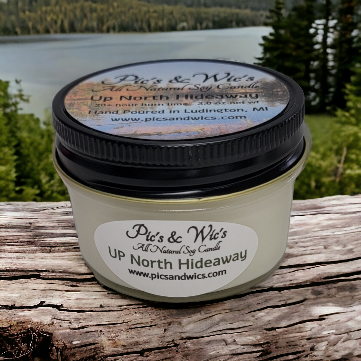 UP North Hideaway Soy Candle