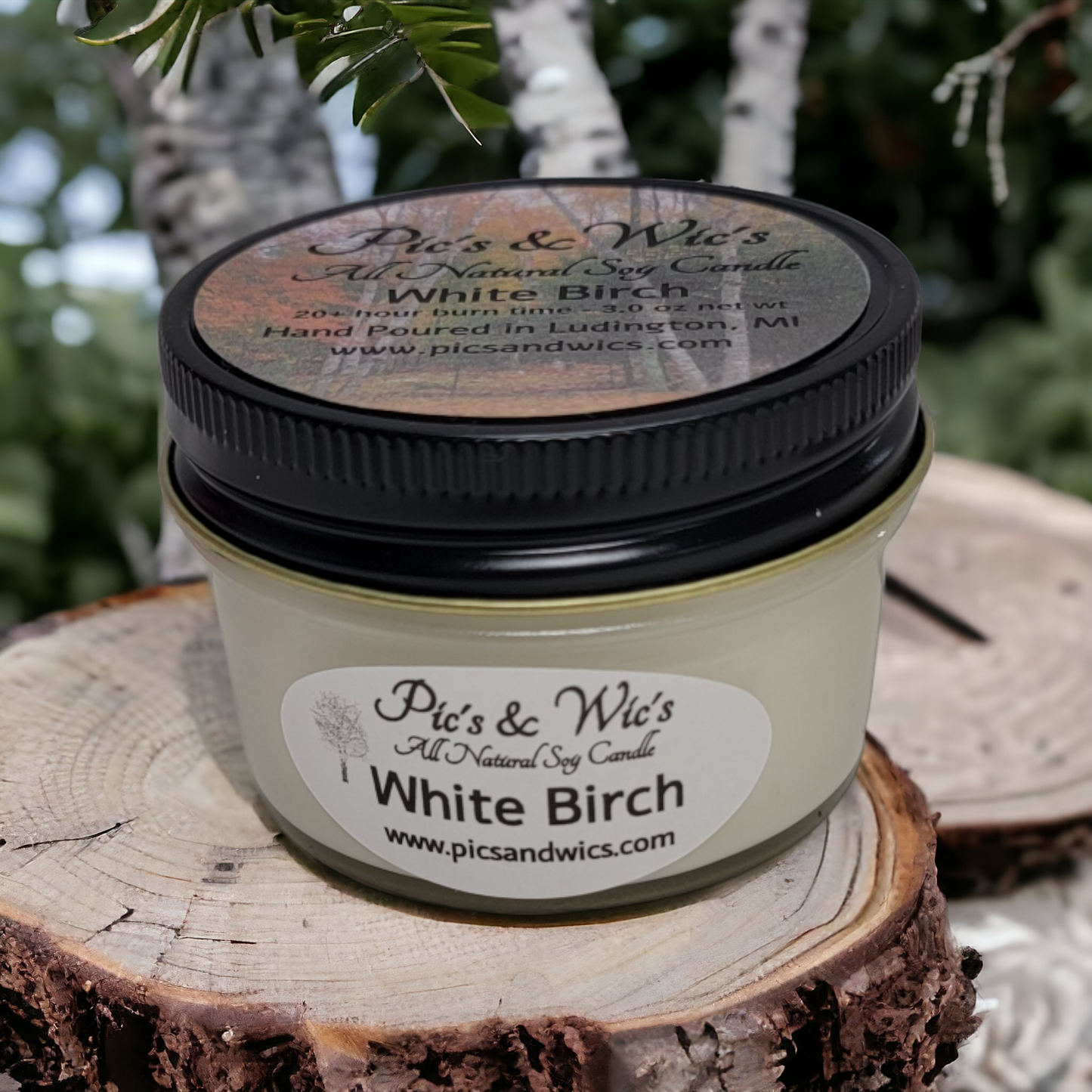 White Birch Soy Candle