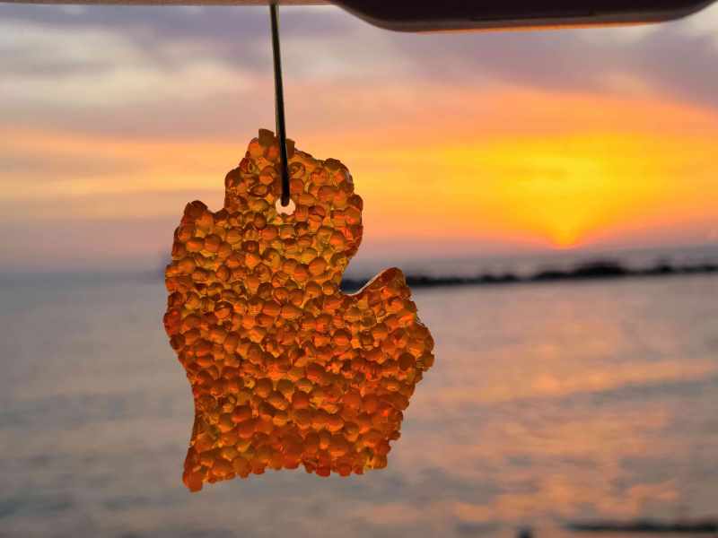 Michigan Sunset Michigan Mitten Air Freshener