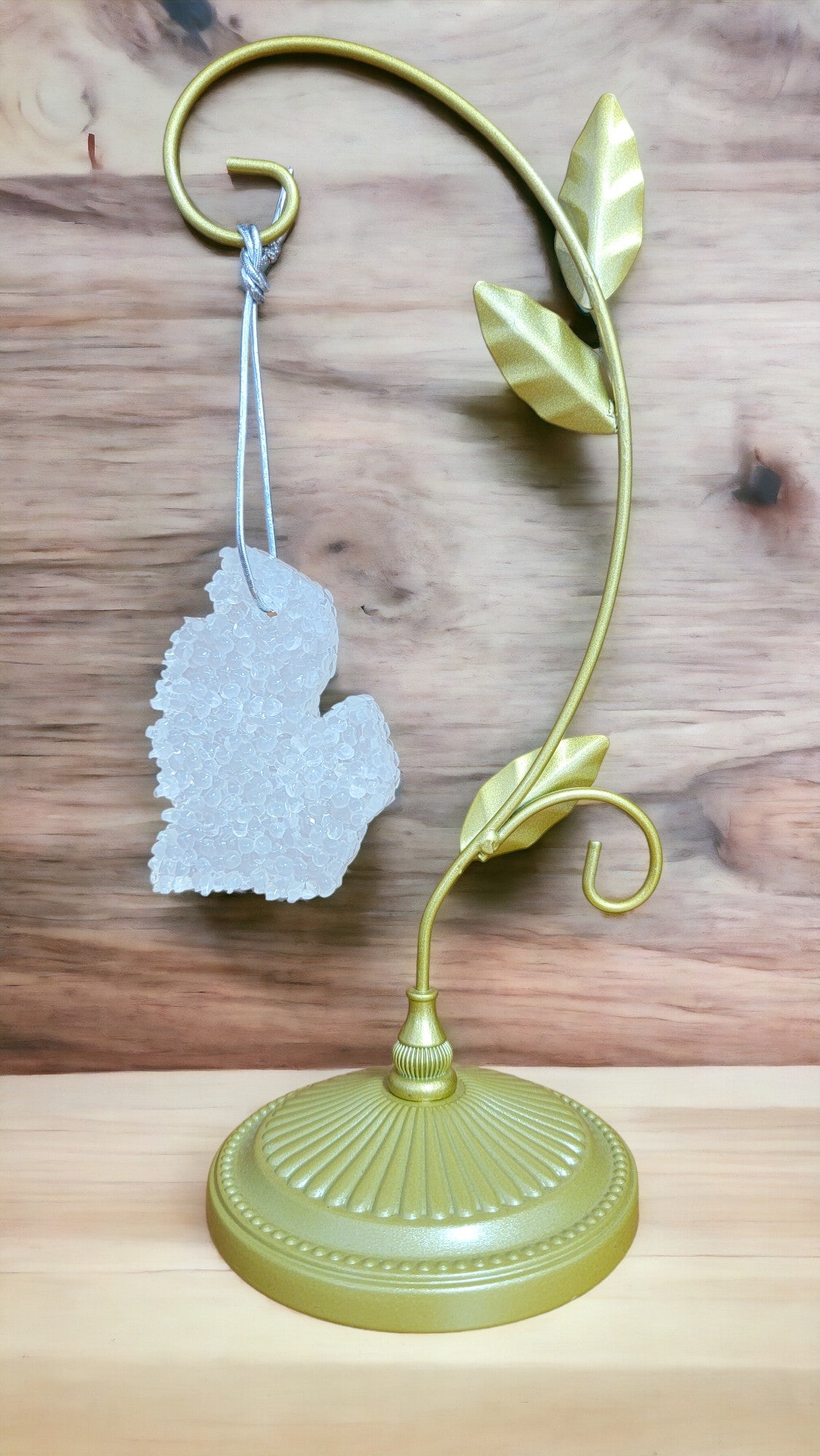 Air Freshener Stand Gold Metal Pic's & Wic's