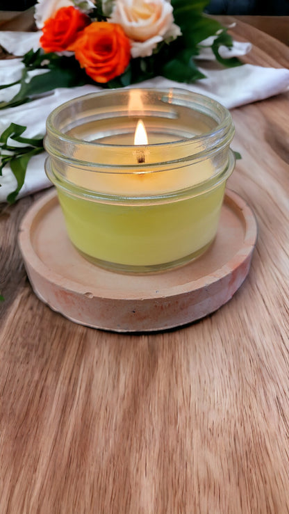 Concrete Candle Coaster