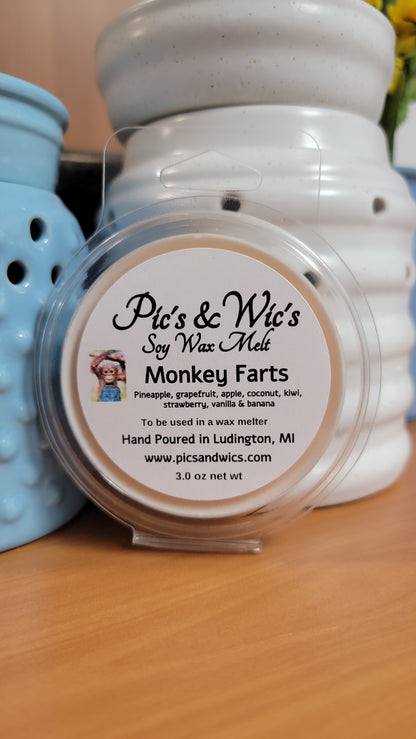 Monkey Farts Soy Wax Melt