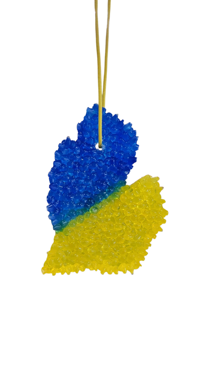Team Spirit Go Blue - Michigan Mitten Air Freshener