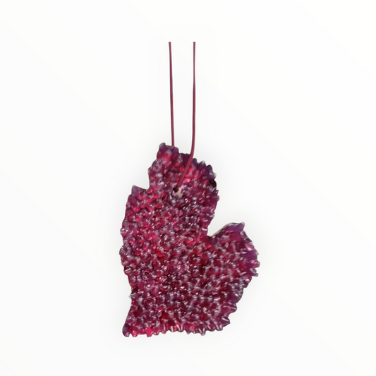 Pomegranate Michigan Mitten Air Freshener