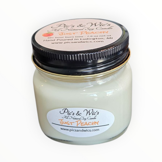 Just Peachy Soy Candle