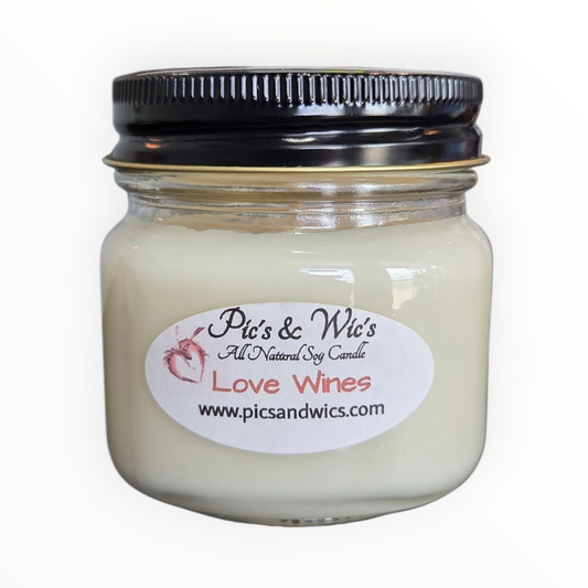 Love Wines Soy Candle