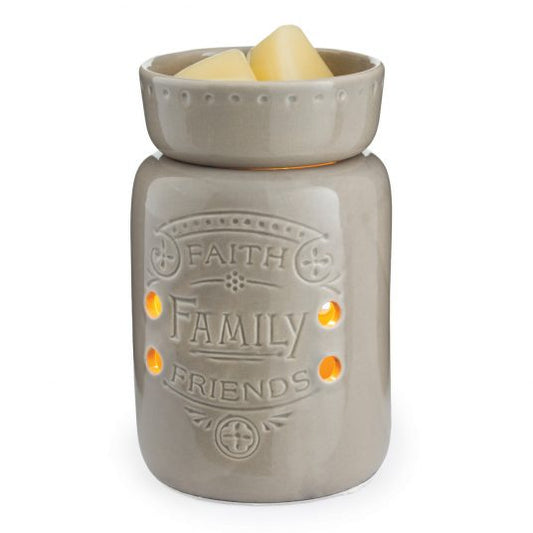 Faith, Family, Friends - Midsize Fragrance Warmer