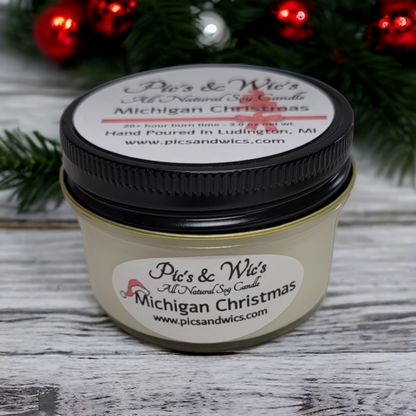 Michigan Christmas Soy Candle