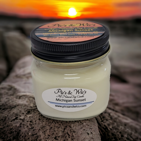 Michigan Sunset Soy Candle