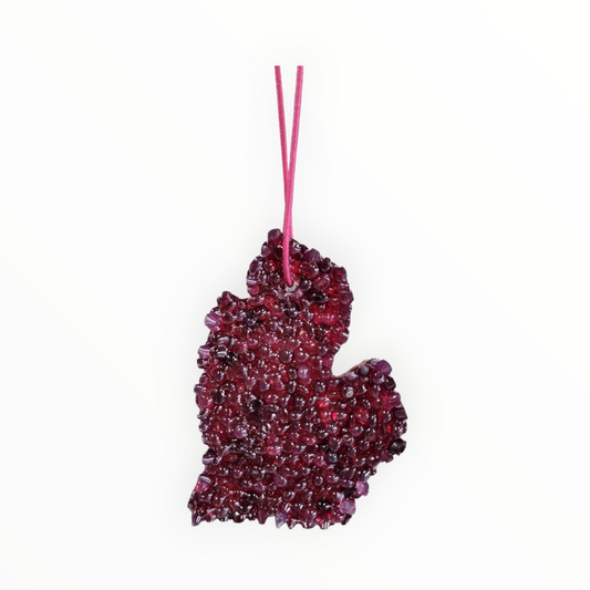 Traverse Black Cherry Michigan Mitten Air Freshener