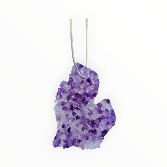 Mackinac Island Lilac Michigan Mitten Air Freshener