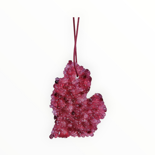 Rose Petals Michigan Mitten Air Freshener