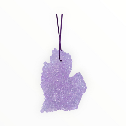 Lavender Michigan Mitten Air Freshener