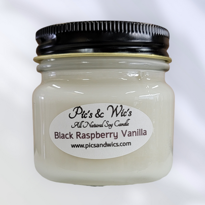 Black  Raspberry Vanilla Soy Candle