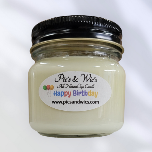 Happy Birthday Soy Candle