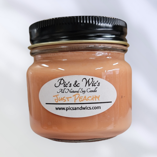 Just Peachy Soy Candle