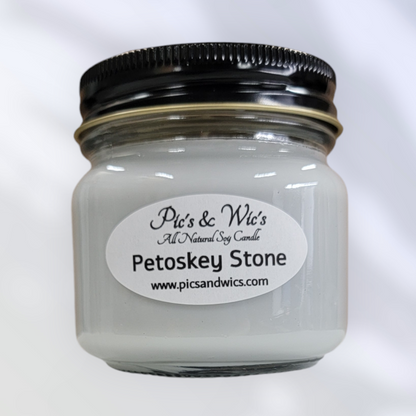 Petoskey Stone Soy Candle