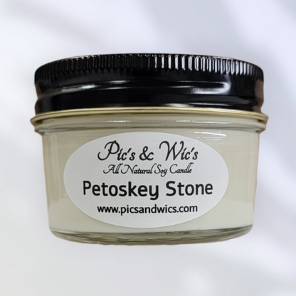 Petoskey Stone Soy Candle