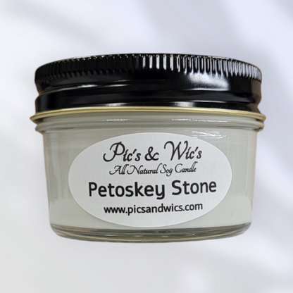 Petoskey Stone Soy Candle