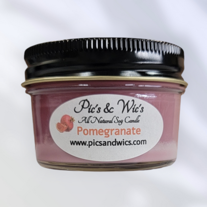 Pomegranate Soy Candle