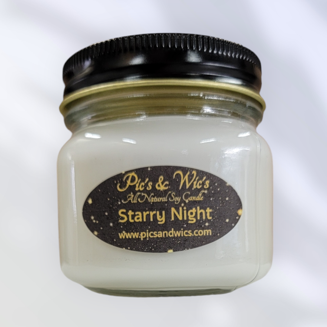 Starry Night Soy Candle