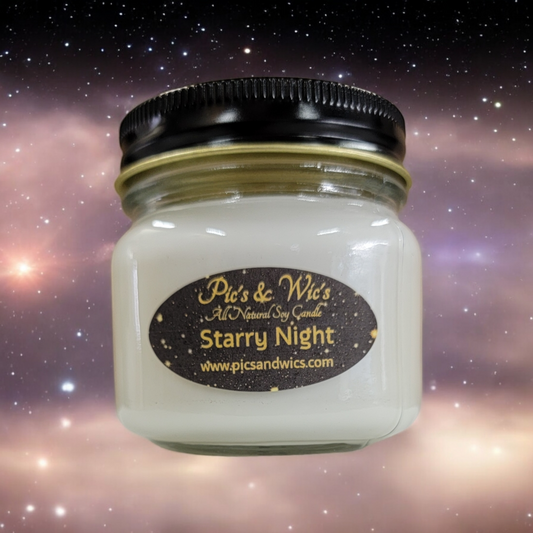 Starry Night Soy Candle