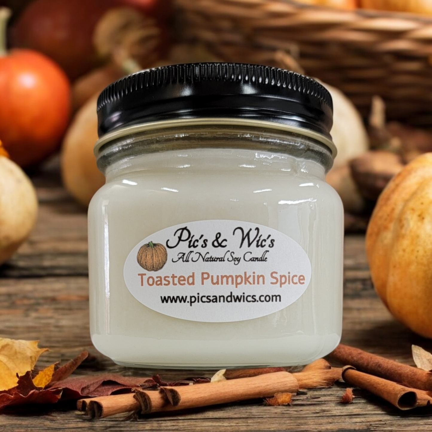 Toasted Pumpkin Spice Soy Candle